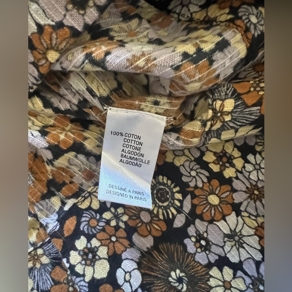Antik Batik Colline Moody Floral Midi Dress | XS NWT - Picture 6 of 6